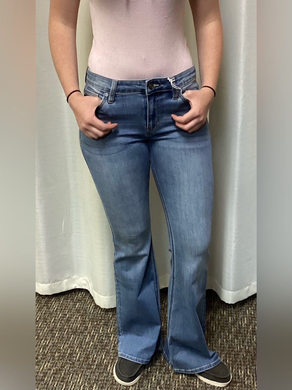 KanCan Light Blue Flare Jeans